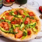 Smoked Salmon & Avocado Pizza