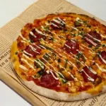 Spicy Buffalo Chicken & Pepperoni Pizza